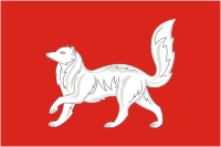 Туруханский район (Красноярский край), флаг - векторное изображение