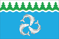 Dappy (Khabarovsk krai), flag - vector image