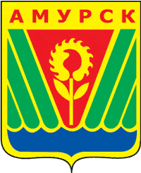 Амурск (Хабаровский край), герб (1998 г.) - векторное изображение