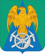 Korfovsky (Khabarovsk krai), coat of arms - vector image