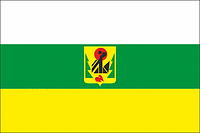 Verkhnebureinsky rayon (Khabarovsk krai), flag (2012)