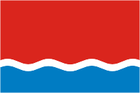 Amur oblast, flag - vector image