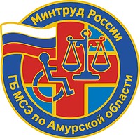 Vector clipart: Amur Region Bureau of Medical and Social Expertise, emblem