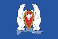 Новая Земля (Архангельская область), флаг - векторное изображение