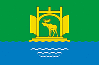 Plesetsk rayon (Arkhangelsk oblast), flag - vector image
