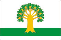 Arkhangelskoe rayon (Bashkortostan), flag - vector image