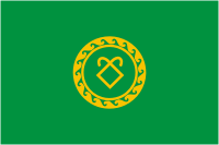 Askino rayon (Bashkortostan), flag - vector image