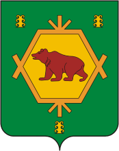 Burzyan rayon (Bashkortostan), coat of arms - vector image