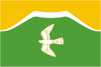 Ishimbai rayon (Bashkortostan), flag - vector image