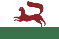 Ufa (Bashkortostan), flag - vector image