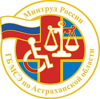 Vector clipart: Astrakhan Region Bureau of Medical and Social Expertise, emblem