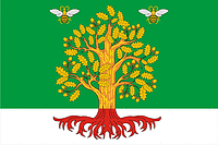 Gordeevka rayon (Bryansk oblast), flag - vector image