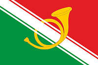 Peksha (Vladimir oblast), flag - vector image