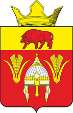 Aleksandrovka (Bykovo rayon, Volgograd oblast), coat of arms - vector image