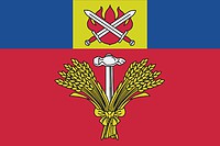 Vector clipart: Kovalyovskoe (Volgograd oblast), flag