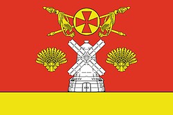 Краснокоротковский (Волгоградская область), флаг - векторное изображение