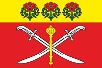 Krasnopolie (Volgograd oblast), flag - vector image