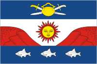 Vector clipart: Krasnoyarsky (Kotelnikovo rayon, Volgograd oblast), flag