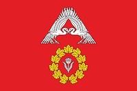 Vector clipart: Krasnyi Oktyabr (Srednyaya Akhtuba rayon, Volgograd oblast), flag