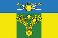 Maiorovsky (Volgograd oblast), flag - vector image