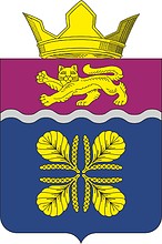 Mokraya Olkhovka (Volgograd oblast), coat of arms - vector image