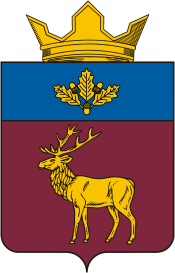 Olenie (Volgograd oblast), coat of arms - vector image
