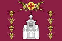 Panfilovo (Volgograd oblast), flag - vector image