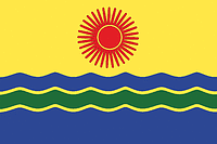 Srednyaya Akhtuba rayon (Volgograd oblast), flag (2003)