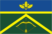 Strelnoshirokoe (Volgograd oblast), flag - vector image