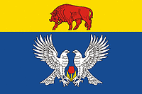 Vector clipart: Uralo-Akhtubinskoe (Volgograd oblast), flag
