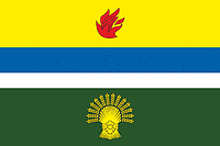 Zhirnovsk rayon (Volgograd oblast), flag - vector image