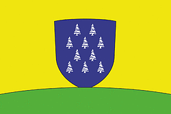 Kharovsk rayon (Vologda oblast), flag - vector image