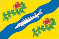 Nyuksensky rayon (Vologda oblast), flag - vector image
