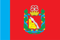 Воронежская область, флаг (1997 г.) - векторное изображение