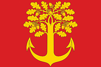 Грибановский (Воронежская область), флаг - векторное изображение