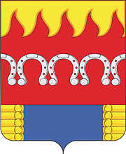 Комсомольский (Воронежская область), герб - векторное изображение