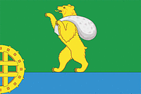 Векторный клипарт: Медвежье (Воронежская область), флаг