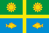 Vector clipart: Popovskoe (Voronezh oblast), flag