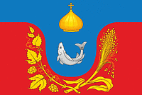 Troizkoe (Oblast Woronesch), Flagge - Vektorgrafik