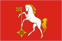 Kokhma (Ivanovo oblast), flag - vector image
