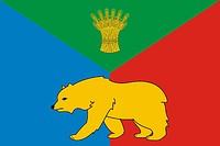 Vector clipart: Khomutovo (Irkutsk oblast), flag