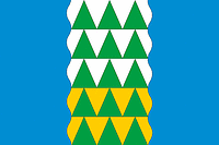 Векторный клипарт: Мамско-Чуйский район (Иркутская область), флаг