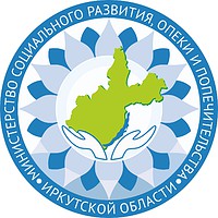 Vector clipart: Irkutsk Oblast Ministry of Social Development and Guardianship, emblem