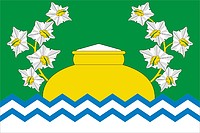 Vector clipart: Oyok (Irkutsk oblast), flag