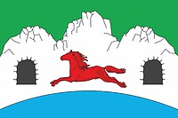 Uzkiy Lug (Irkutsk oblast), flag - vector image