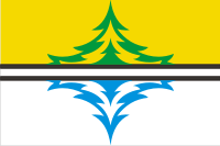 Yurty (Irkutsk oblast), flag - vector image