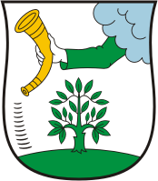 Векторный клипарт: Полесск (Лабиау, Калининградская область), герб (1930-е гг.)