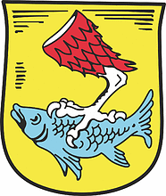 Vector clipart: Pravdinsk (Friedland, Kaliningrad oblast), coat of arms