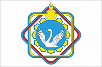 Хоринский район (Бурятия), флаг - векторное изображение
