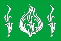 Belousovo (Kaluga oblast), flag - vector image